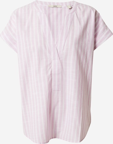 ESPRIT Bluse i lilla: forside