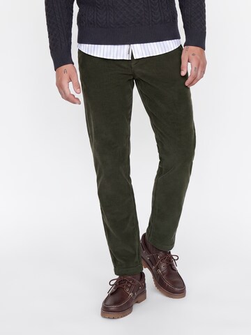 JACK & JONES - Tapered Pantalón chino 'JPSTACE' en verde: frente