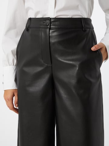 OPUS - Pierna ancha Pantalón 'Milli' en negro