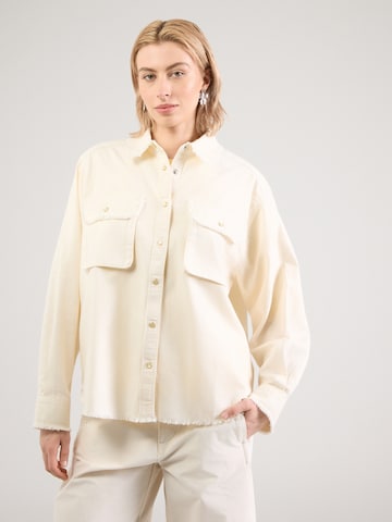 QS Tussenjas in Wit: voorkant