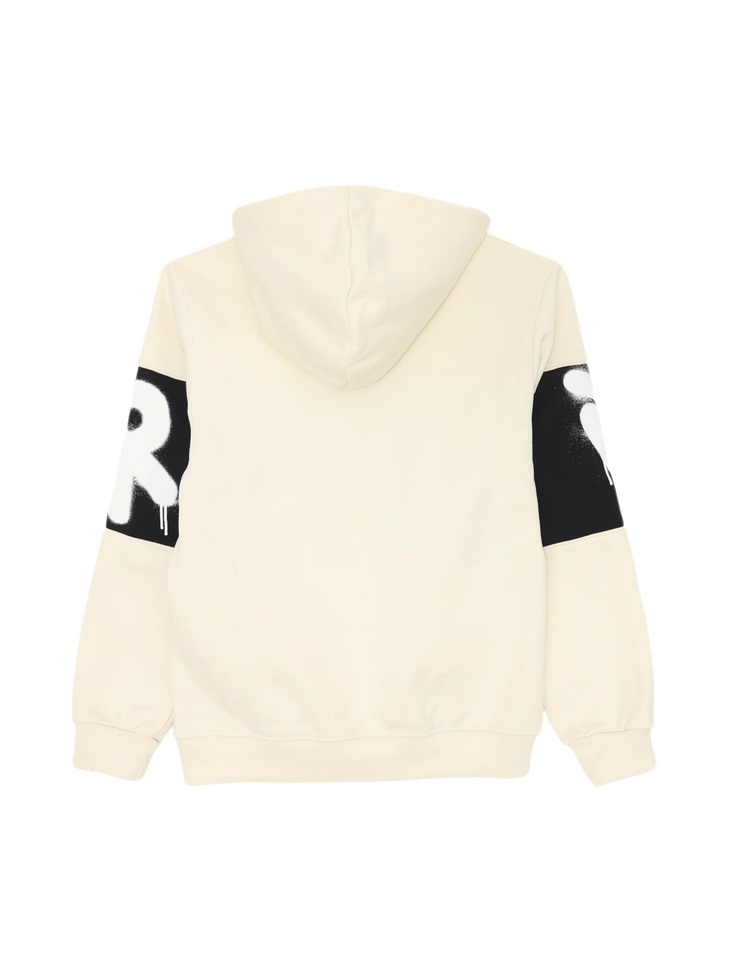 DISCLAIMER Sweatshirt 'Stripe' in White