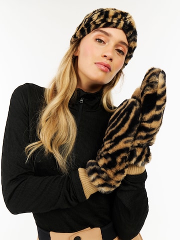 PROTEST Sporthandschuhe 'PRTMarcy' in Braun