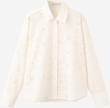 MANGO Pusero 'ELEONOR' värissä beige: etupuoli