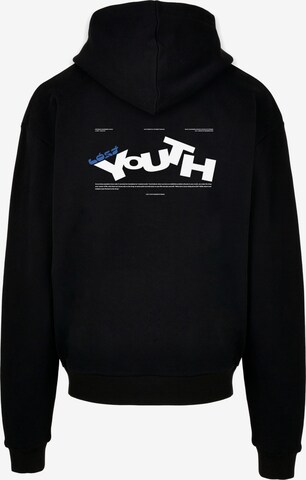 Lost Youth Sweatshirt 'Youth' in Zwart