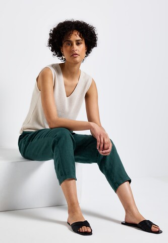 STREET ONE Loose fit Pants in Green