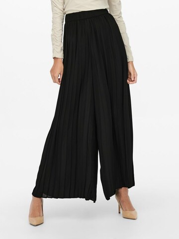 JDY Wide leg Pants 'Pila' in Black: front