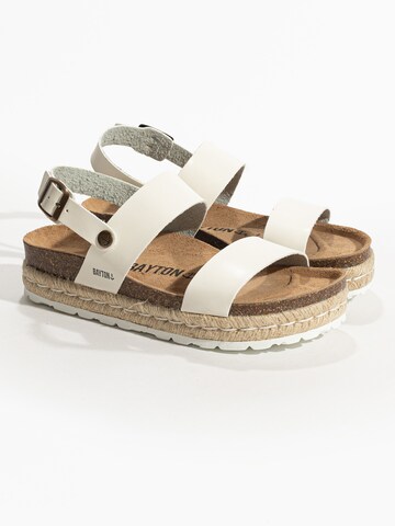 Bayton Sandal 'Kenji' i vit