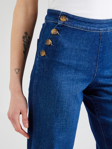 ONLY Wide leg Jeans 'MADISON' in Blue