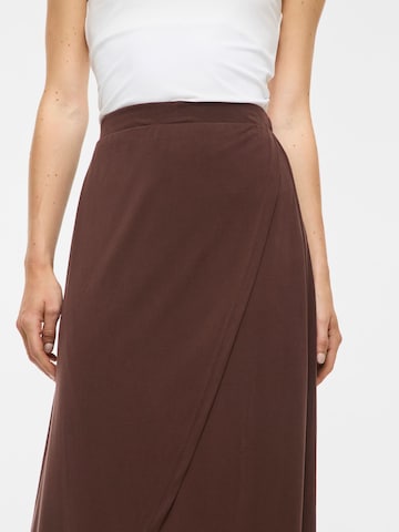VILA Skirt in Brown
