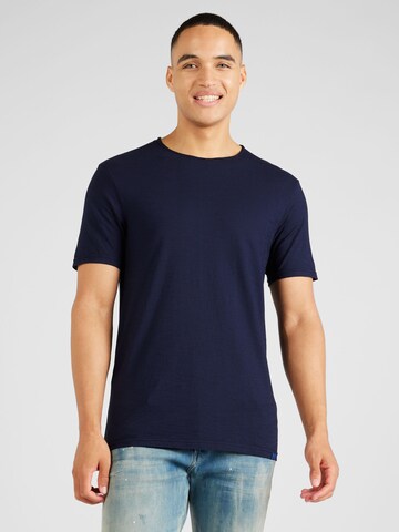 UNITED COLORS OF BENETTON - Camisa em azul: frente