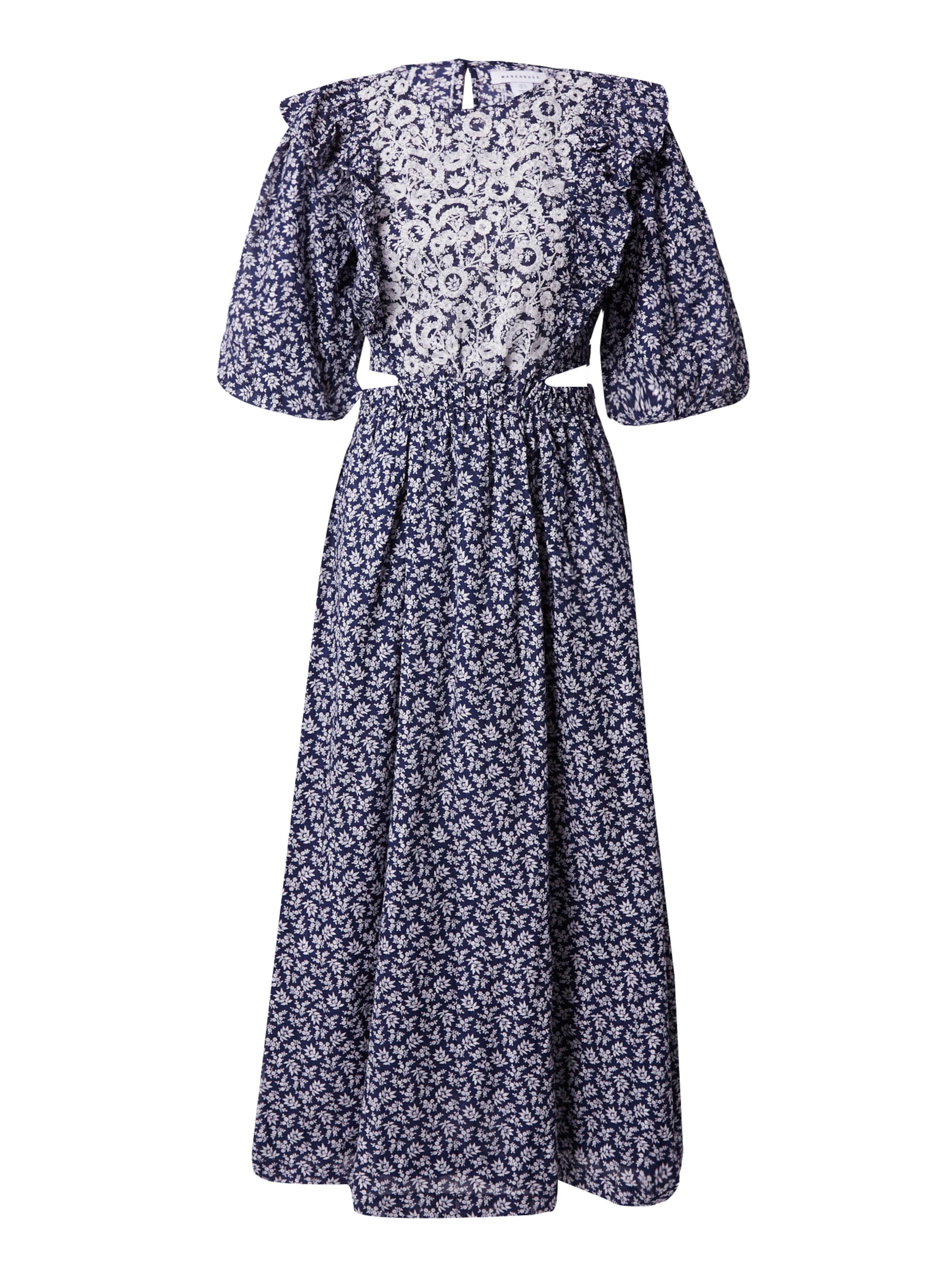 Warehouse Платье в Синий: спереди