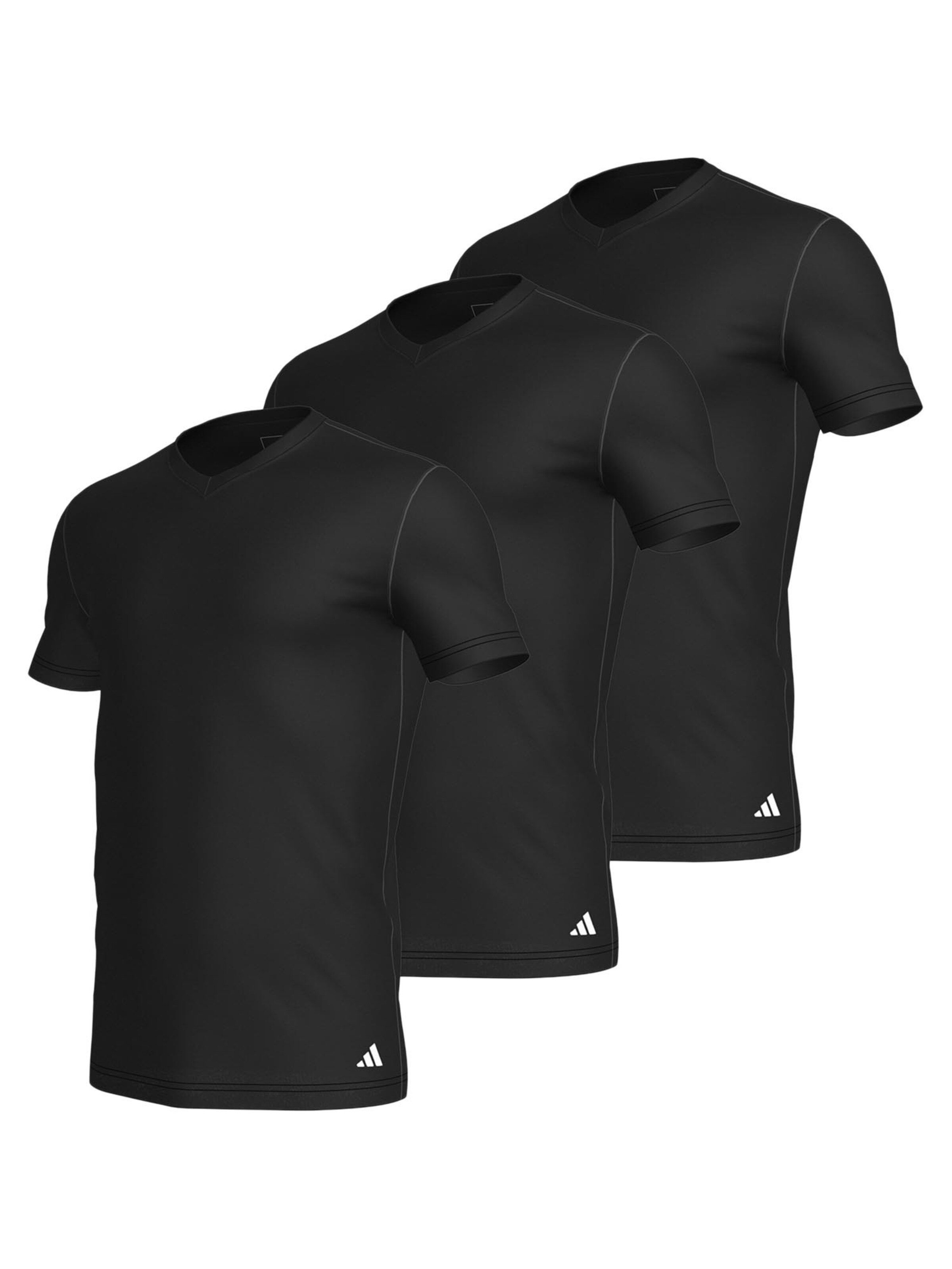 ADIDAS SPORTSWEAR Undershirt 'Active Core Cotton' in Black: front