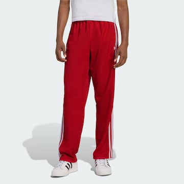 ADIDAS ORIGINALS Regular Broek 'Firebird Adicolor' in Rood: voorkant