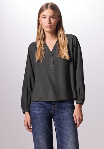 Street One Studio Blouse in Grey: front