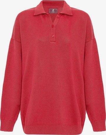 Williot Neulepaita värissä punainen: etupuoli