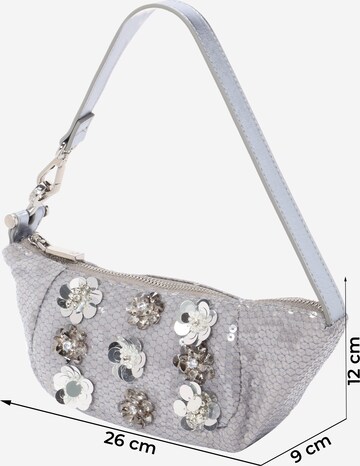 MAX&Co. Shoulder Bag 'HUG' in Silver