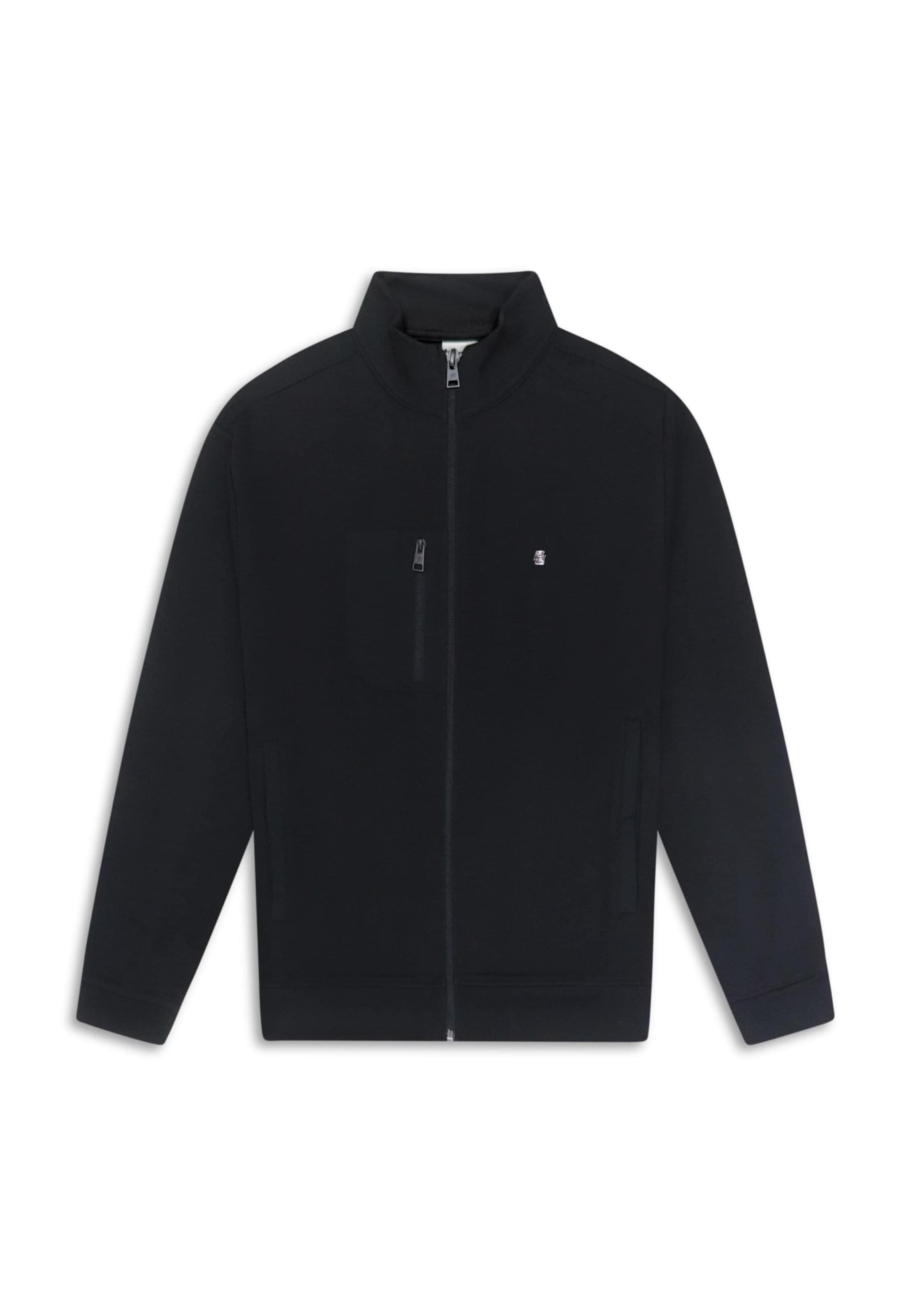 883Police Mikina 'Ellinger' – černá: přední strana