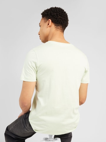 T-Shirt 'AXEL' SELECTED HOMME en vert