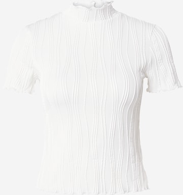 T-shirt 'Charcuterie' florence by mills exclusive for ABOUT YOU en blanc : devant