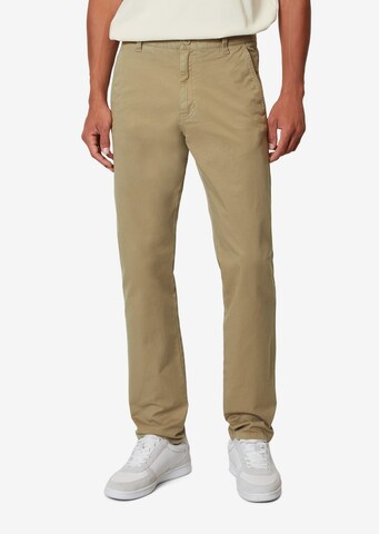 Marc O'Polo DENIM Regular Chino Pants in Beige: front