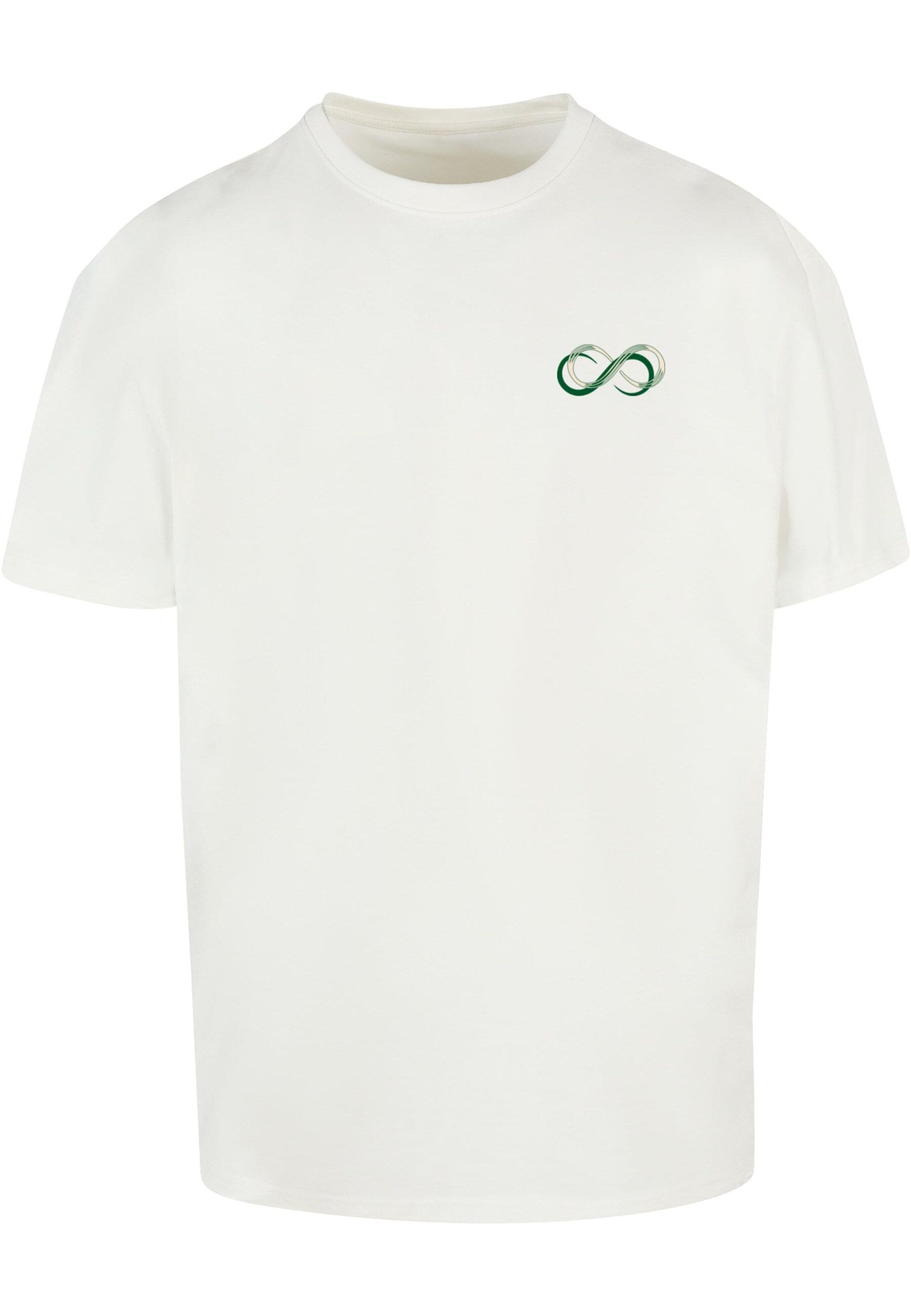 Merchcode Shirt 'Unlimited Edition' in Wit: voorkant