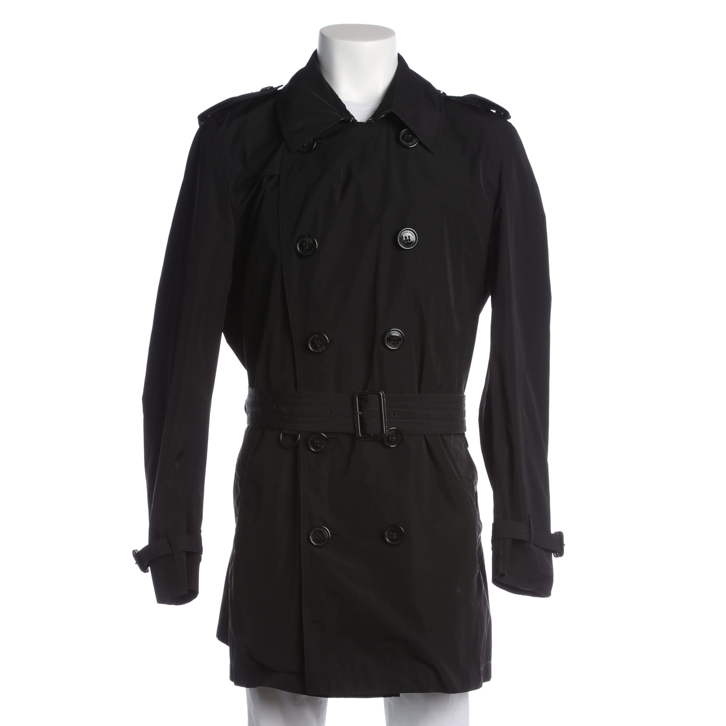 BURBERRY Jacket & Coat in XL in Black, Item view
