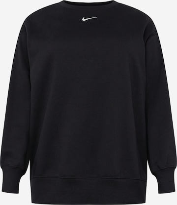 melns Nike Sportswear Sportiska tipa džemperis: no priekšpuses