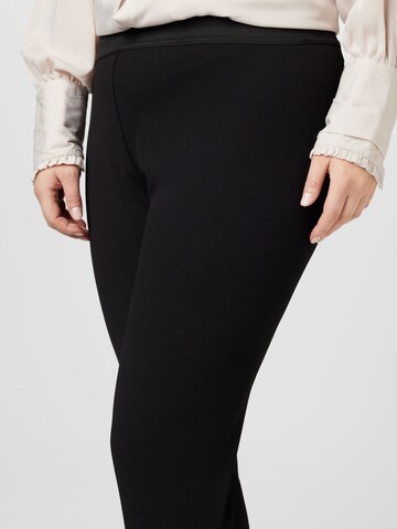 Coupe slim Pantalon 'OVEST' Persona by Marina Rinaldi en noir