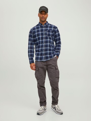 JACK & JONES Regular Cargobroek 'Ace Tucker' in Bruin