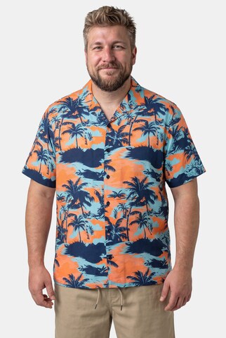 Men Plus Regular fit Overhemd in Oranje