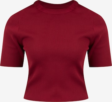 BRAVE SOUL Pullover in Rot: Vorderseite