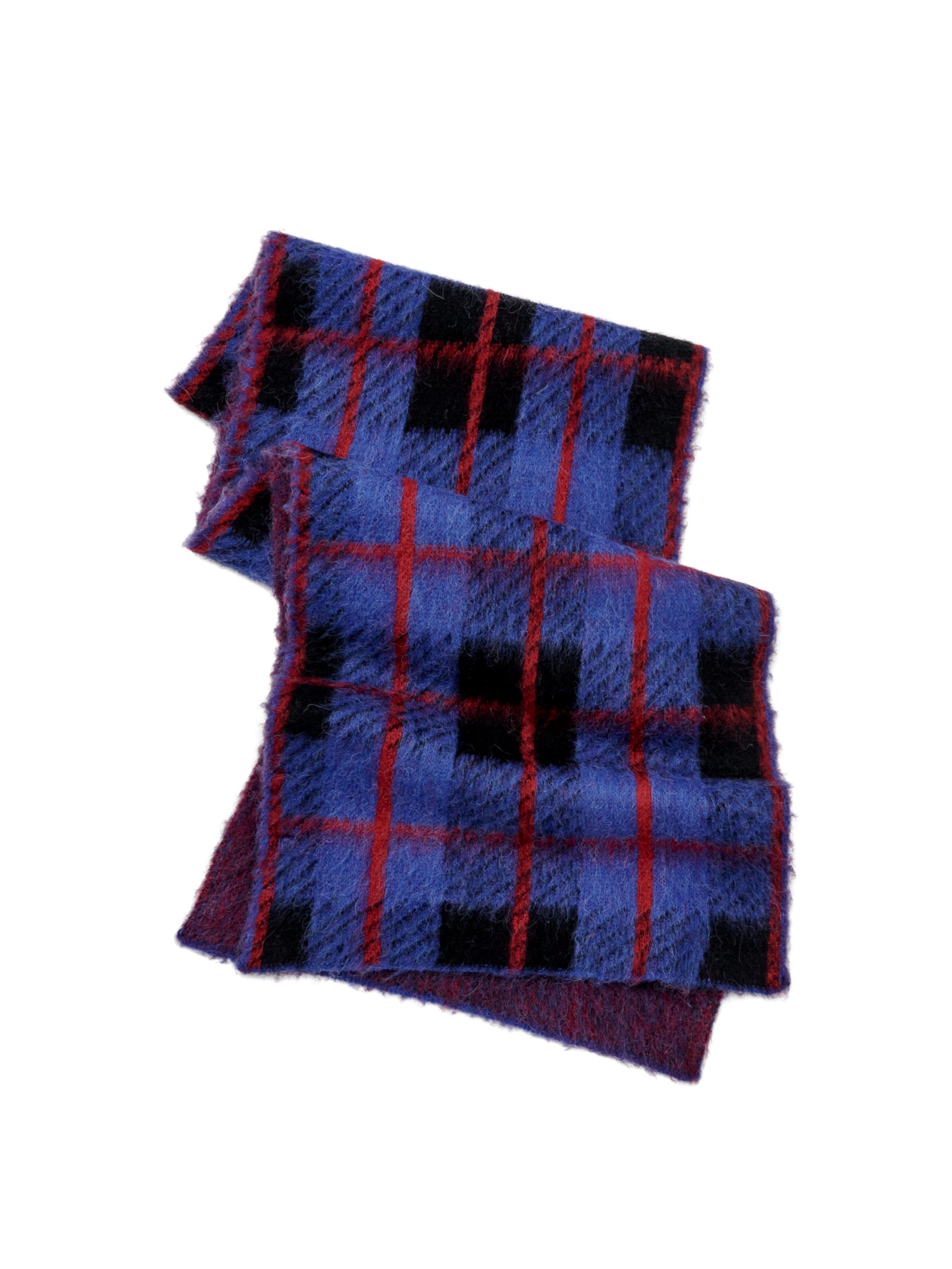 EDITED Шал 'Farha' в синьо: отпред