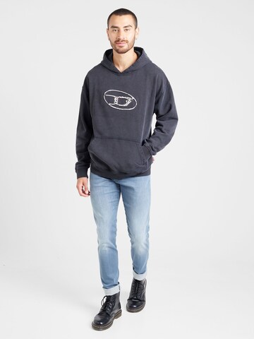 DIESEL Sweatshirt in Schwarz