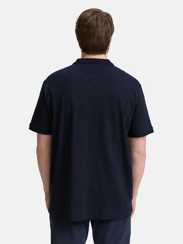 TOM TAILOR Men + Poloshirt in Blau