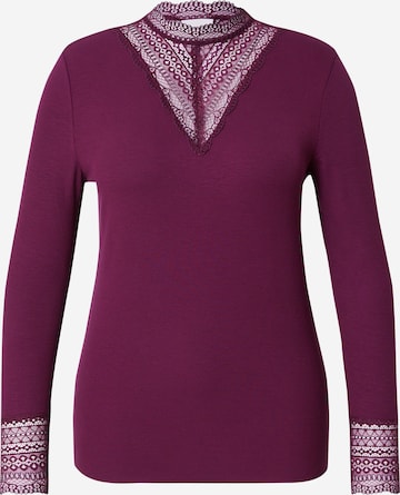 purpurinė ONLY Carmakoma Marškinėliai 'CARTilde': priekis