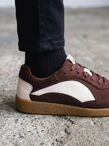 nae Vegan Shoes - Sapatilhas baixas 'MACKAY Beige' em bege