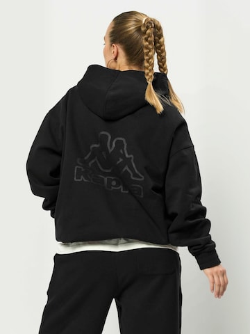 KAPPA - Pullover ' Logo Soxo ' em preto: atrás