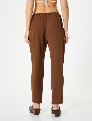 Koton Tapered Pants in Brown