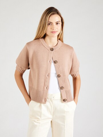 & Other Stories Strickjacke 'GLITZ' in Beige: Vorderseite