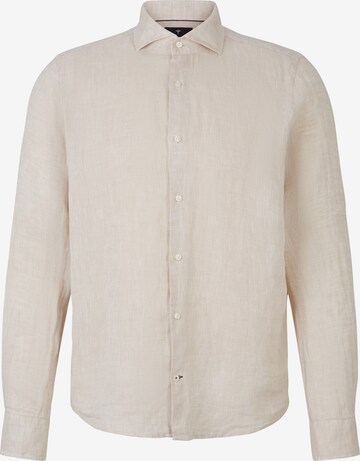 JOOP! Slim fit Button Up Shirt 'Pai' in Beige: front