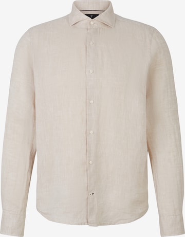 Coupe slim Chemise 'Pai' JOOP! en beige : devant