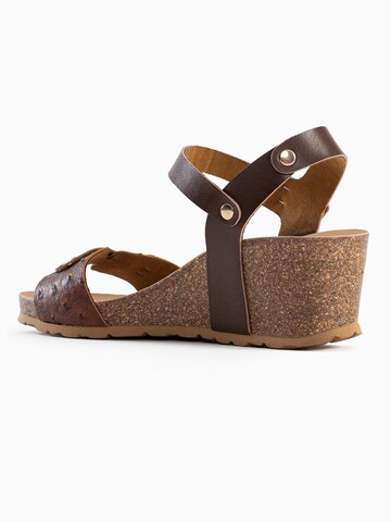 Bayton Sandal 'Patrizia' i brun