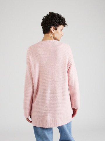 ABOUT YOU Strickjacke 'Theodora' in Pink
