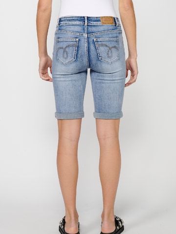 KOROSHI Slimfit Jeans in Blauw