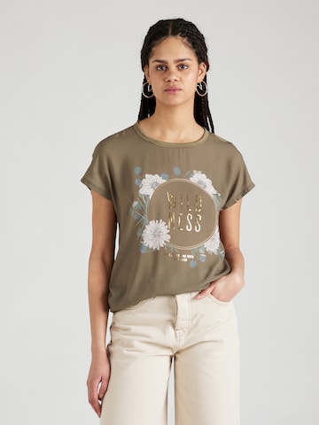 ONLY T-Shirt 'FLORA' in Grün: predná strana