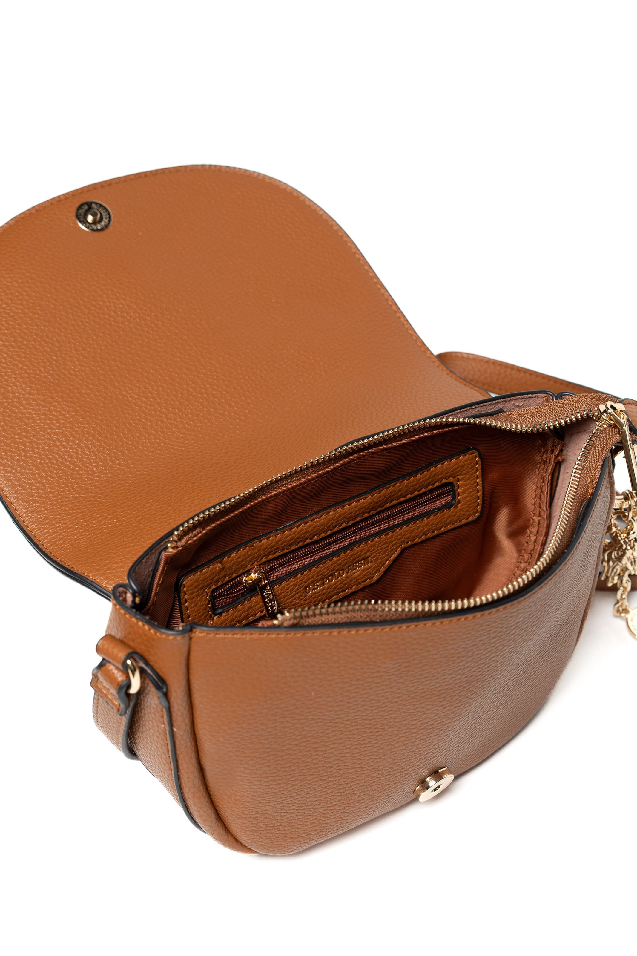 U.S. POLO ASSN. Crossbody bag in Beige