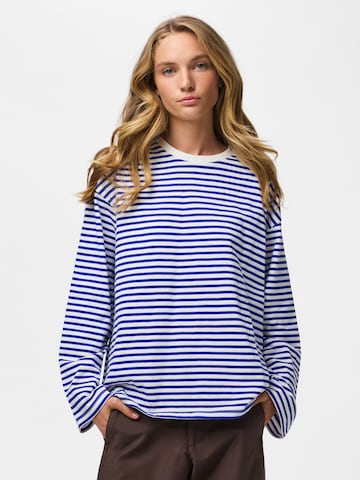 T-shirt 'PCSadie' PIECES en bleu : devant