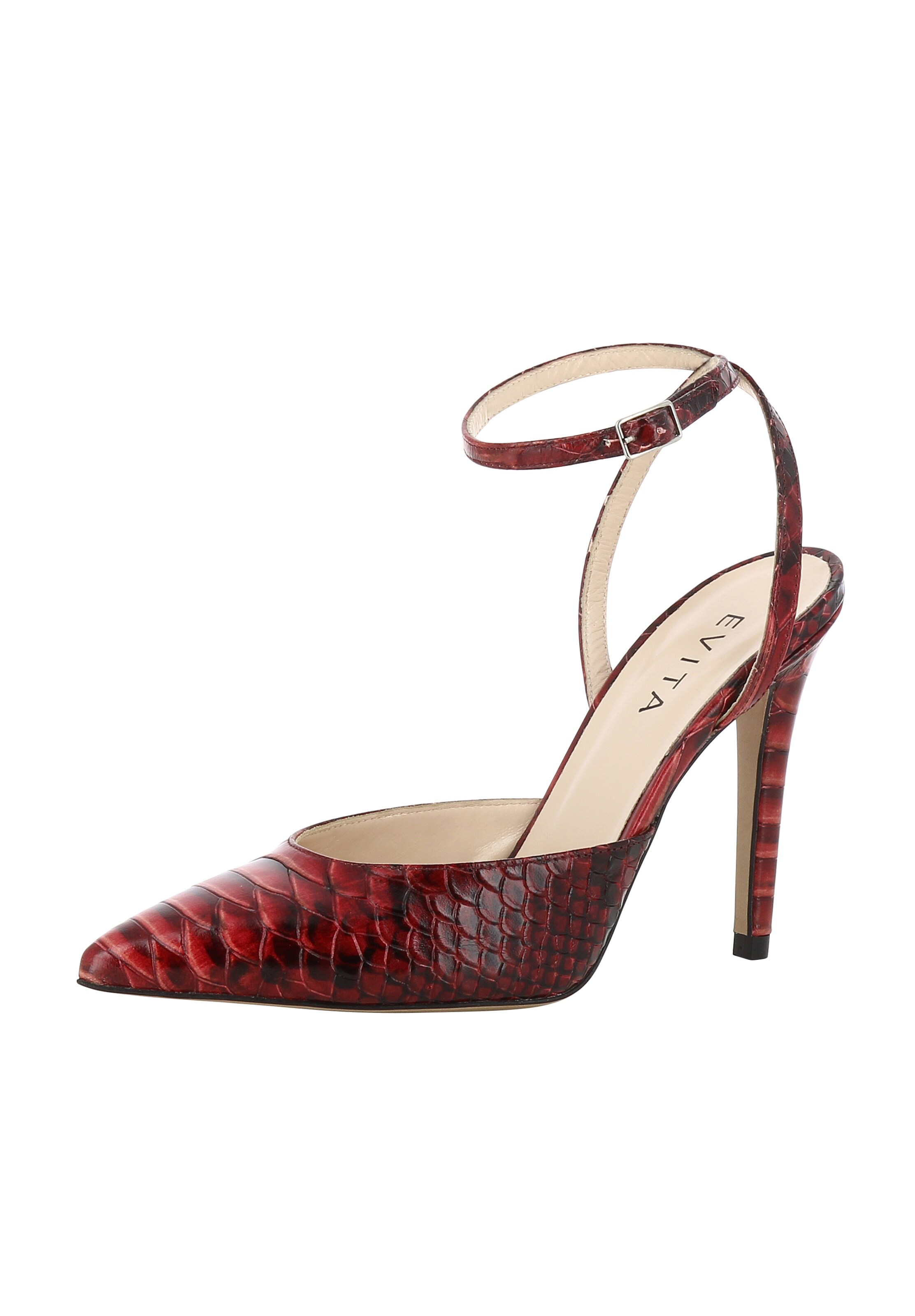 EVITA Pumps in Rood: voorkant