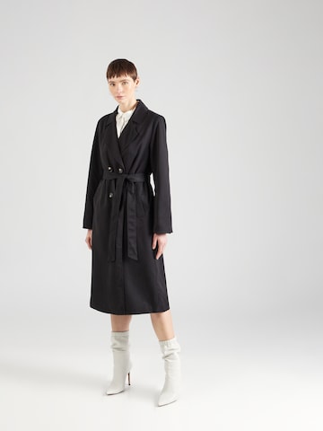 PIECES Between-Seasons Coat 'SCARLETT' in Black