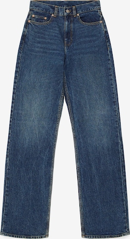 Dr. Denim Jeans 'Echo High Straight - Jeans' in Blau: Vorderseite